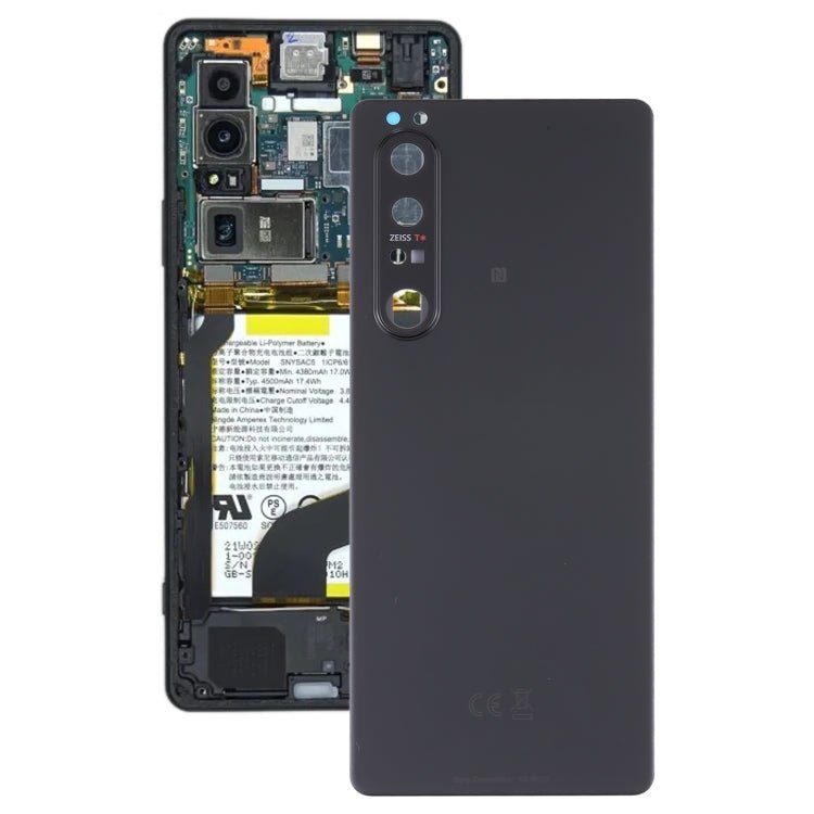Original Battery Back Cover with Camera Lens for Sony Xperia 1 III, For Sony Xperia 1 III, For Sony Xperia 1 III(Original) - ORIWHIZ