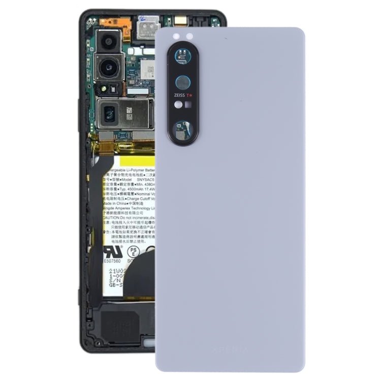 Original Battery Back Cover with Camera Lens for Sony Xperia 1 III, For Sony Xperia 1 III, For Sony Xperia 1 III(Original) - ORIWHIZ