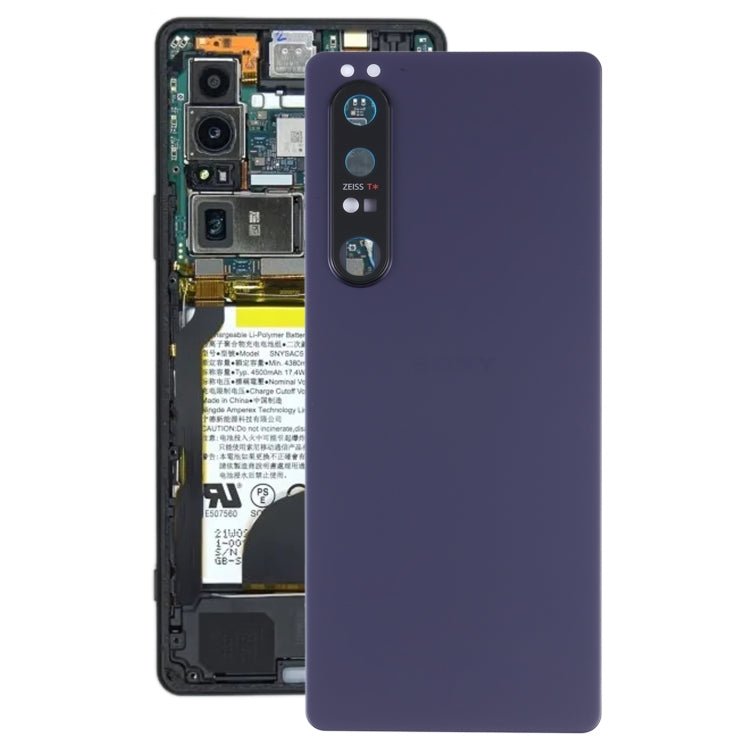 Original Battery Back Cover with Camera Lens for Sony Xperia 1 III, For Sony Xperia 1 III, For Sony Xperia 1 III(Original) - ORIWHIZ