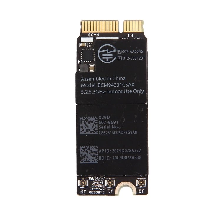 Original Bluetooth 4.0 Network Adapter Card BCM94331CSAX for Macbook Pro 13.3 inch & 15.4 inch (2012 ）A1398 / A1425, A1398 / A1425 - ORIWHIZ