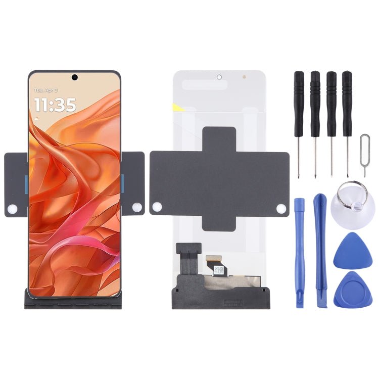 Original Foldable LTPO AMOLED LCD Screen with Digitizer Full Assembly, For Motorola Razr 50 Ultra, For Motorola Razr 50 - ORIWHIZ