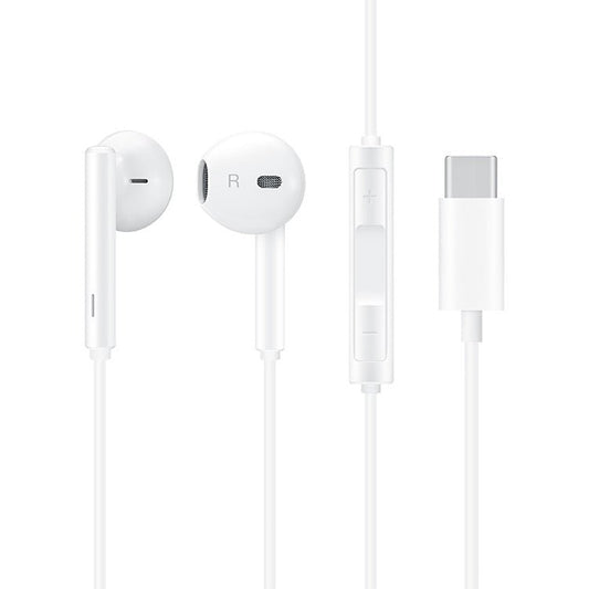 Original Honor AM33 USB - C / Type - C Classic Noise Reduction In - ear Wired Earphone, Support Wire Control & Call - ORIWHIZ
