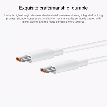Original Huawei CC800 6A Type - C / USB - C to Type - C / USB - C Charging Data Cable, Length: 1.8m - ORIWHIZ