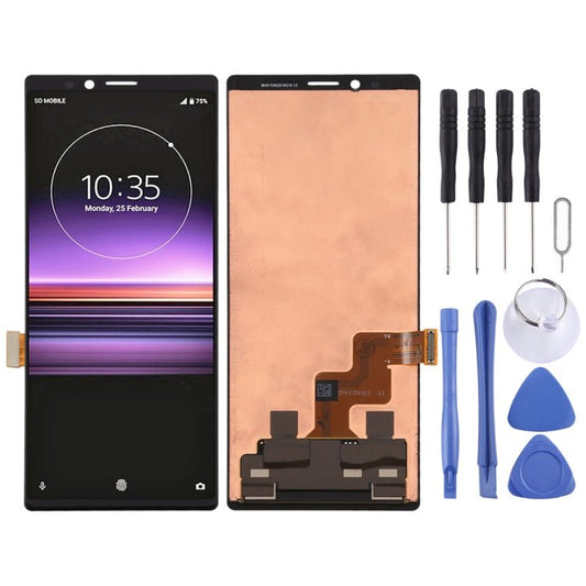 Original LCD Screen and Digitizer Full Assembly for Sony Xperia 1, For Sony Xperia 1 - ORIWHIZ