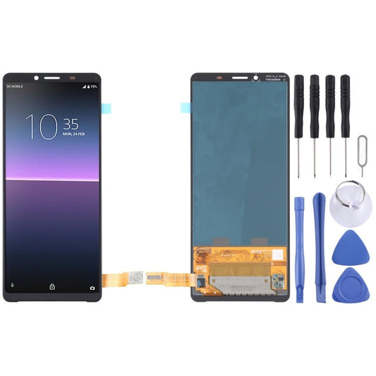 Original LCD Screen and Digitizer Full Assembly for Sony Xperia 10 II, For Sony Xperia 10 II - ORIWHIZ