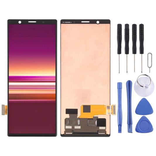 Original LCD Screen and Digitizer Full Assembly for Sony Xperia 5, For Sony Xperia 5 (Original) - ORIWHIZ