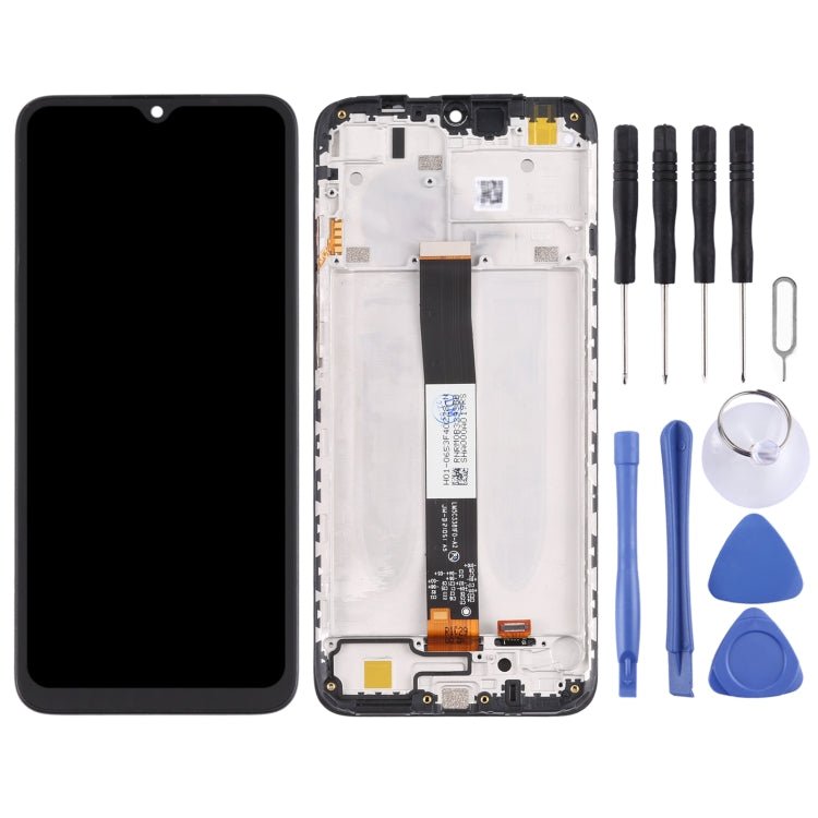 Original LCD Screen and Digitizer Full Assembly with Frame for Xiaomi Redmi 9A / Redmi 9C / Redmi 9C NFC / Redmi 9AT / Redmi 9i / Redmi 9 Activ / Poco C31 / Redmi 10A, For Xiaomi Redmi 9A / Redmi 9C(Original) - ORIWHIZ