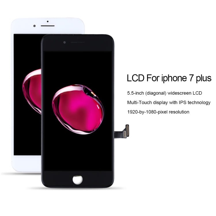 Pantalla LCD original para iPhone 7 Plus, i7 Plus Blanco original, i7 Plus Negro original - ORIWHIZ