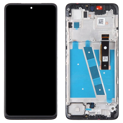 Original LCD Screen For Motorola Moto G52 Digitizer Full Assembly With Frame - ORIWHIZ