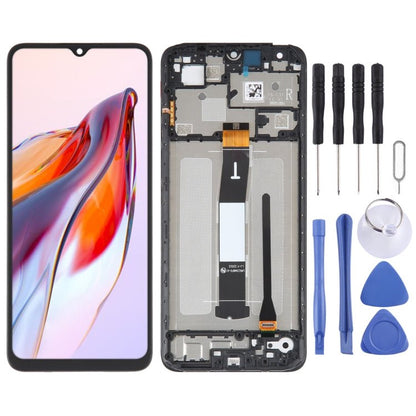 Original LCD Screen For Xiaomi Redmi 12C Digitizer Full Assembly with Frame, For Xiaomi Redmi 12C - ORIWHIZ