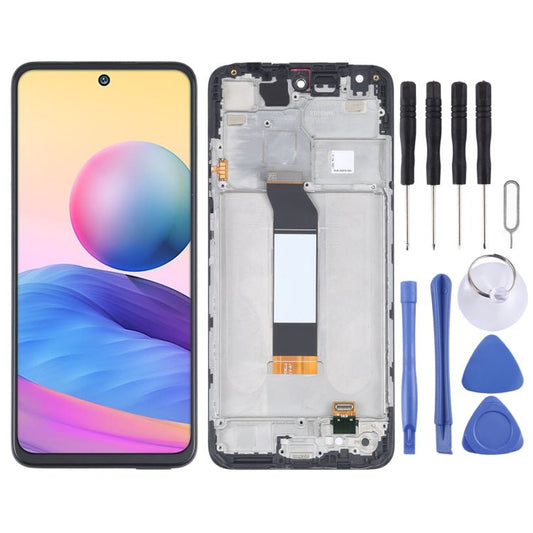 Original LCD Screen for Xiaomi Redmi Note 10 5G / Redmi Note 10T 5G / Redmi Note 10T 5G M2103K19I / Poco M3 Pro 5G M2103K19PG, M2103K19PI, M2103K19G, M2103K19C Digitizer Full Assembly With Frame , For Xiaomi Redmi Note 10 5G - ORIWHIZ