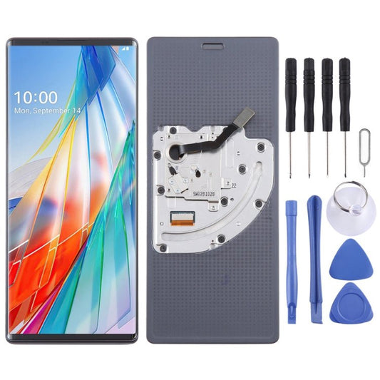 Original LCD Screen With Digitizer Full Assembly with Frame, For LG Wing 5G - ORIWHIZ