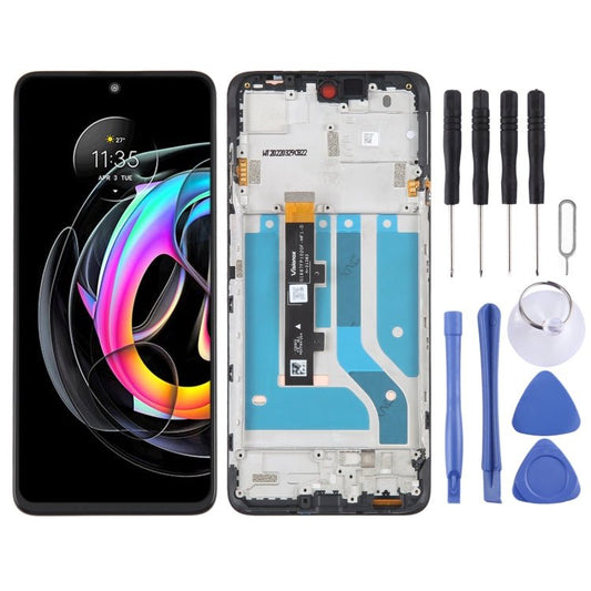 Original OLED LCD Screen For Motorola Edge 20 Fusion / Edge 20 Lite Digitizer Full Assembly with Frame, For Motorola Edge 20 Fusion / Edge 20 Lite - ORIWHIZ