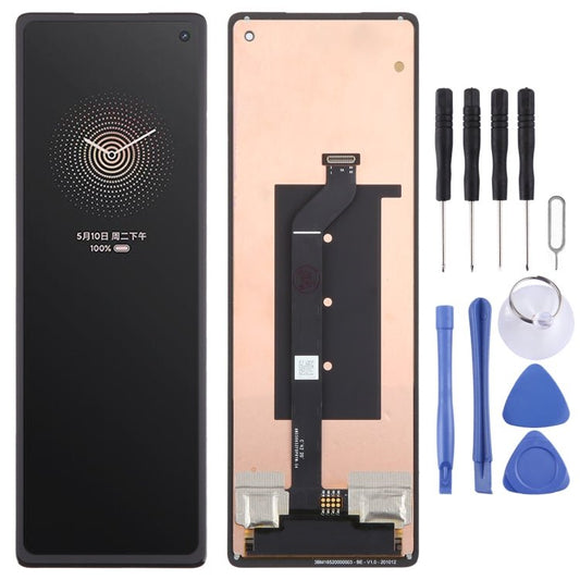 Original OLED Material LCD Secondary Screen and Digitizer Full Assembly for Xiaomi Mi Mix Fold, For Xiaomi Mi Mix Fold (Secondary Screen) - ORIWHIZ