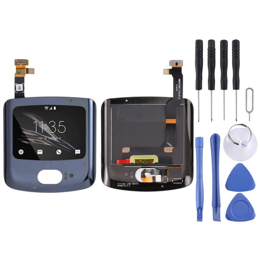 Original Secondary LCD Screen and Digitizer Full Assembly for Motorola Razr 5G, For Motorola Razr 5G(Secondary LCD) - ORIWHIZ