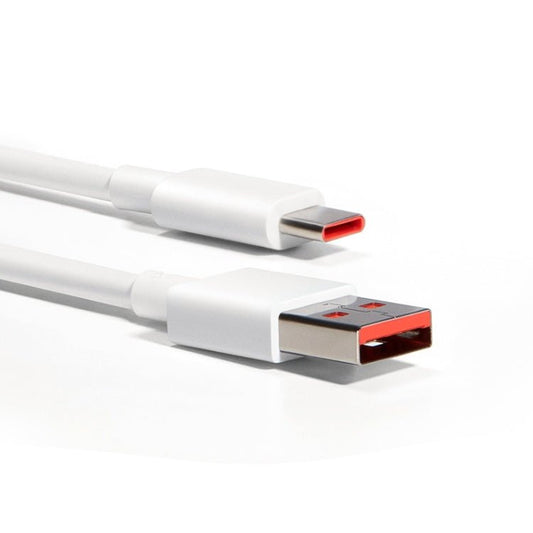 Original Xiaomi 6A USB to USB - C / Type - C Fast Charging Data Cable, Length: 1m, 6A, Length: 1m - ORIWHIZ