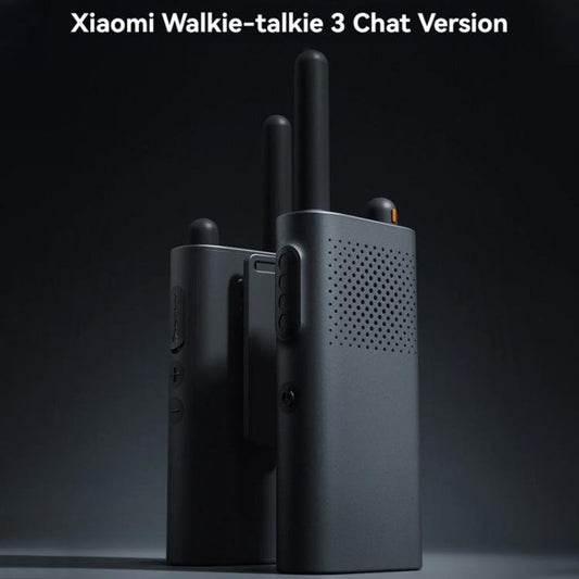 Original Xiaomi Walkie Talkie 3 Chat Version Support 1 - 5km Intercom Distance, APP Writing Frequency, Walkie Talkie 3 Chat Version - ORIWHIZConsumer ElectronicsHandheld Walkie TalkieWalkie Talkie