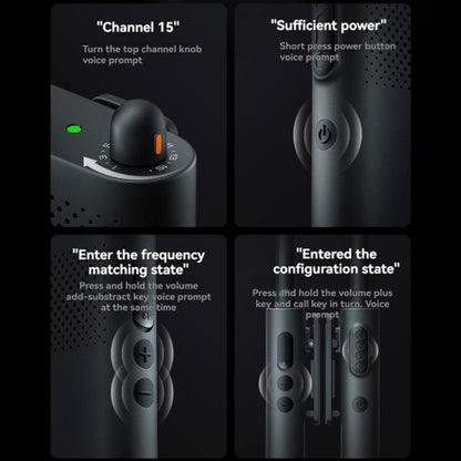 Original Xiaomi Walkie Talkie 3 Chat Version Support 1 - 5km Intercom Distance, APP Writing Frequency, Walkie Talkie 3 Chat Version - ORIWHIZConsumer ElectronicsHandheld Walkie TalkieWalkie Talkie