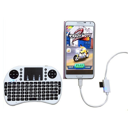 OTG - Y - 03 USB 2.0 Male to Micro USB Male + USB Female OTG Charging Data Cable for Android Phones / Tablets with OTG Function, with Switch, Length: 1.1m, with Switch Length: 1.1m - ORIWHIZ