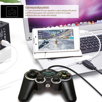 OTG - Y - 03 USB 2.0 Male to Micro USB Male + USB Female OTG Charging Data Cable for Android Phones / Tablets with OTG Function, with Switch, Length: 1.1m, with Switch Length: 1.1m - ORIWHIZ