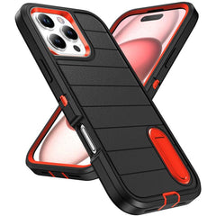 OtterBox Defender Gen2 Rugged PC + Silicone Phone Case with Holder, For iPhone 16 Pro Max, For iPhone 16 Pro, For iPhone 16 Plus, For iPhone 16 - ORIWHIZ