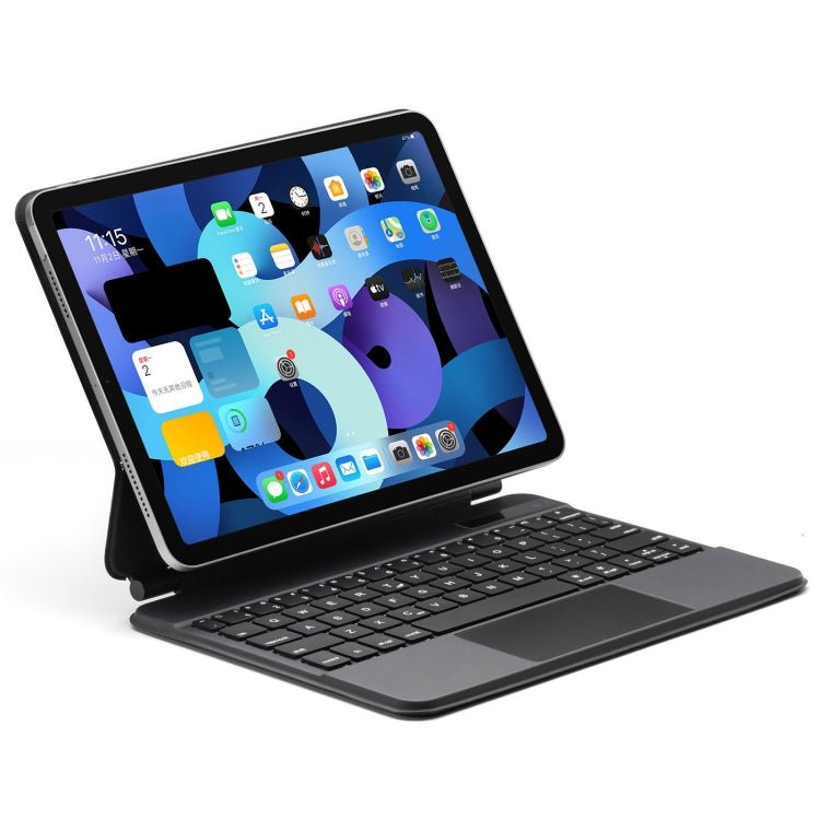 P109 Pro Ultra - thin Detachable Bluetooth Keyboard Leather Tablet Case with Touchpad & White Backlight for iPad Pro 11 inch 2021 / 2020 / 2018 & iPad Air 2020 10.9, P109 Pro - ORIWHIZApple AccessoriesiPad KeyboardiPad Keyboard For iPad Pro