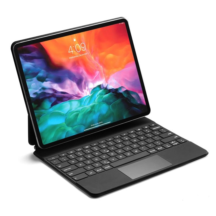 P129 Pro Ultra - thin Detachable Bluetooth Keyboard Leather Tablet Case with Touchpad & White Backlight for iPad Pro 12.9 inch 2021 / 2020 / 2018 / 2017, P129 Pro - ORIWHIZApple AccessoriesiPad KeyboardiPad Keyboard For iPad Pro