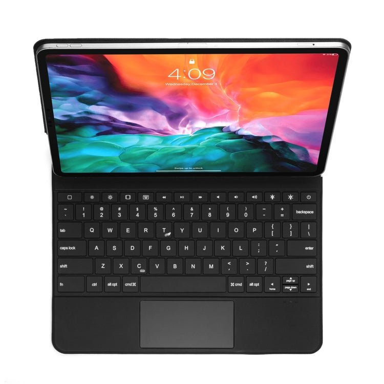 P129 Pro Ultra - thin Detachable Bluetooth Keyboard Leather Tablet Case with Touchpad & White Backlight for iPad Pro 12.9 inch 2021 / 2020 / 2018 / 2017, P129 Pro - ORIWHIZApple AccessoriesiPad KeyboardiPad Keyboard For iPad Pro