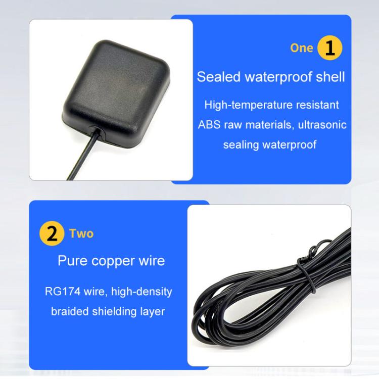 Palminfo Android Navigation Cable 6 - Pin GPS Antenna Reverse Rear View Wire, 3pcs / Set - ORIWHIZCar Replacement PartsDIY CablesIn Car
