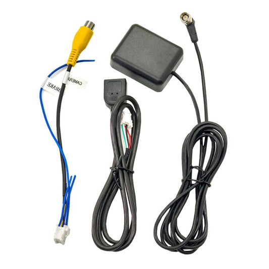 Palminfo Android Navigation Cable 6 - Pin GPS Antenna Reverse Rear View Wire, 3pcs / Set - ORIWHIZCar Replacement PartsDIY CablesIn Car