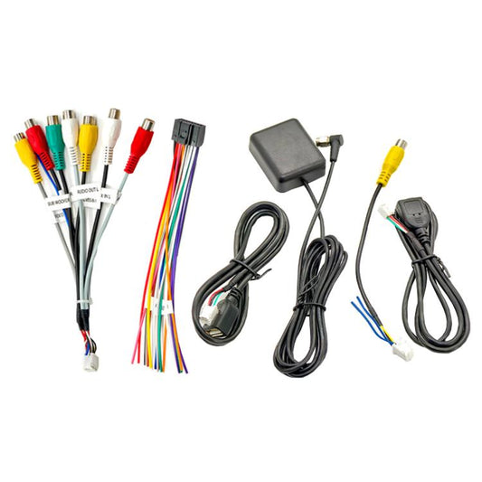 Palminfo Android Navigation Cable 7 - Heads Audio Cable 16 Pin Power Cord GPS Antenna 4 Pin 6 Pin USB Cable Rear View Line, 6pcs / Set - ORIWHIZCar Replacement PartsDIY CablesIn Car