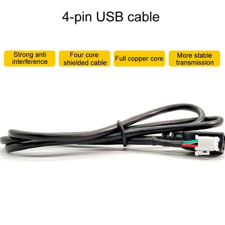Palminfo Android Navigation Cable 7 - Heads Audio Cable 16 Pin Power Cord GPS Antenna 4 Pin 6 Pin USB Cable Rear View Line, 6pcs / Set - ORIWHIZCar Replacement PartsDIY CablesIn Car