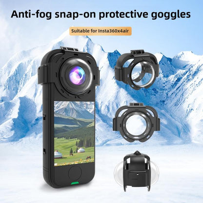 Panoramic Camera Snap - on Glass Protective Lens Protective Cover, Lens Protective Cover - ORIWHIZDJI & Insta360 AccessoriesInsta360 X SeriesProtection & Cases