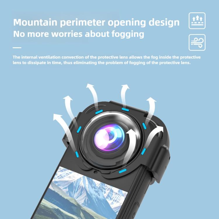 Panoramic Camera Snap - on Glass Protective Lens Protective Cover, Lens Protective Cover - ORIWHIZDJI & Insta360 AccessoriesInsta360 X SeriesProtection & Cases