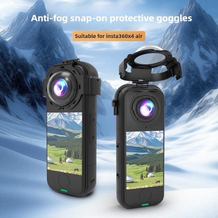 Panoramic Camera Snap - on Glass Protective Lens Protective Cover, Lens Protective Cover - ORIWHIZDJI & Insta360 AccessoriesInsta360 X SeriesProtection & Cases