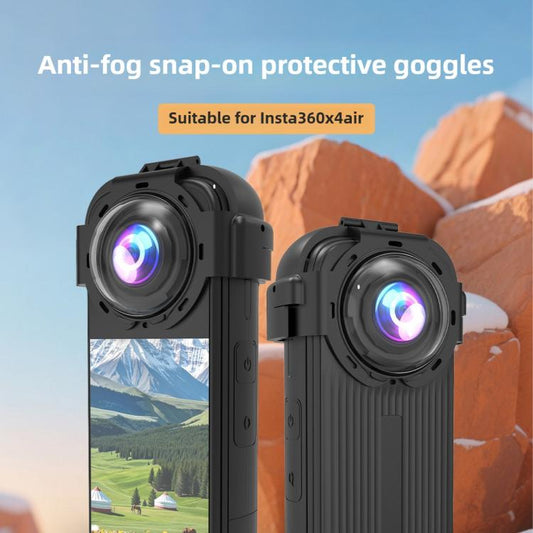 Cubierta protectora de lente de cristal para cámara panorámica a presión, cubierta protectora de lente - Accesorios ORIWHIZDJI e Insta360 Serie Insta360 X Protección y estuches