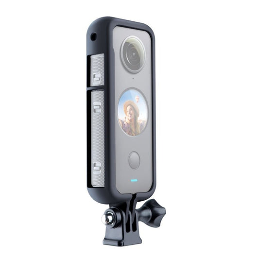 PC Plastic Protective Frame Mount Cage with Tripod Base Adapter for Insta360 One X2, For Insta360 One X2 - ORIWHIZDJI & Insta360 AccessoriesInsta360 X SeriesProtection & Cases
