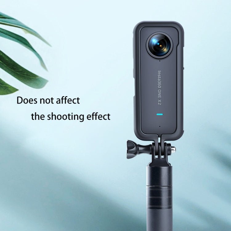 PC Plastic Protective Frame Mount Cage with Tripod Base Adapter for Insta360 One X2, For Insta360 One X2 - ORIWHIZDJI & Insta360 AccessoriesInsta360 X SeriesProtection & Cases