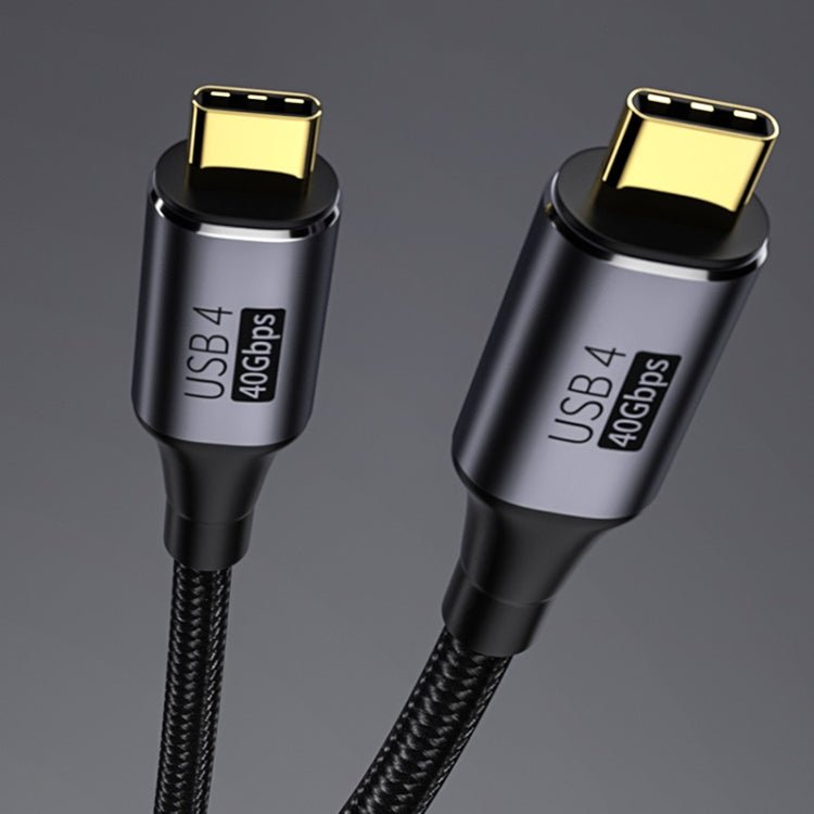 PD 100W Type - C to Type - C Fast Charging Nylon Braided Cable, 0.3 m, 0.5 m, 0.8 m, 1 m, 1.2 m - ORIWHIZ
