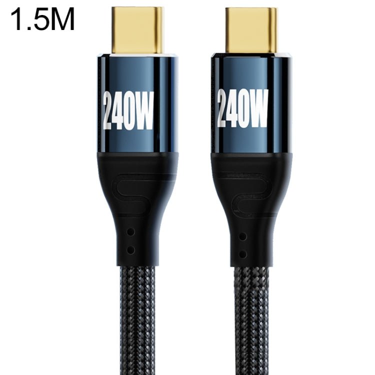 PD 240W Type - C to Type - C Fast Charge Data Cable, 0.5m, 1m, 1.5m, 2m, 3m - ORIWHIZ