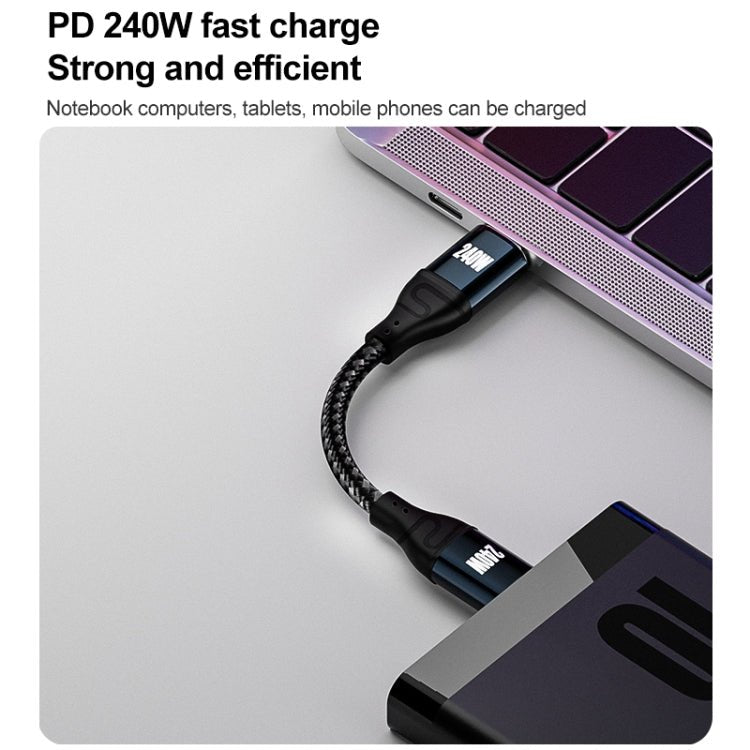 PD 240W Type - C to Type - C Fast Charge Data Cable, 0.5m, 1m, 1.5m, 2m, 3m - ORIWHIZ