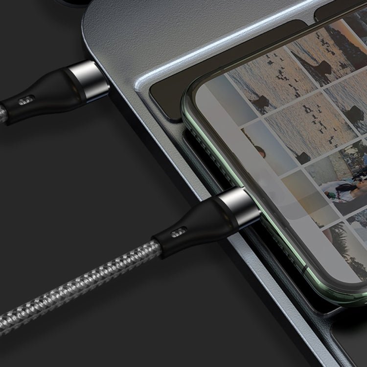 PD 60W USB - C / Type - C to USB - C / Type - C Fast Charging Nylon Braided Data Cable, 1m, 2m - ORIWHIZ