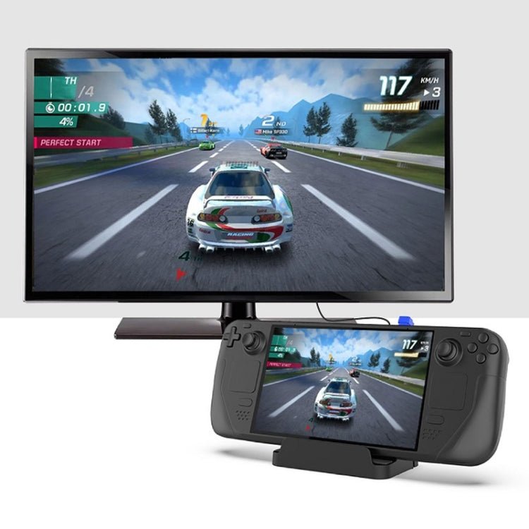PGTECH For Steam Deck Game Console Base Support Data Transmission With Network Port, PGTECH Game Console Base - ORIWHIZSteam Deck AccessoriesSteam Deck Accessories Other AccessoriesToys & Hobbies