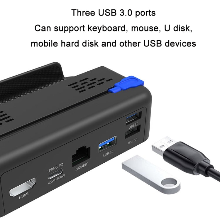 PGTECH For Steam Deck Game Console Base Support Data Transmission With Network Port, PGTECH Game Console Base - ORIWHIZSteam Deck AccessoriesSteam Deck Accessories Other AccessoriesToys & Hobbies