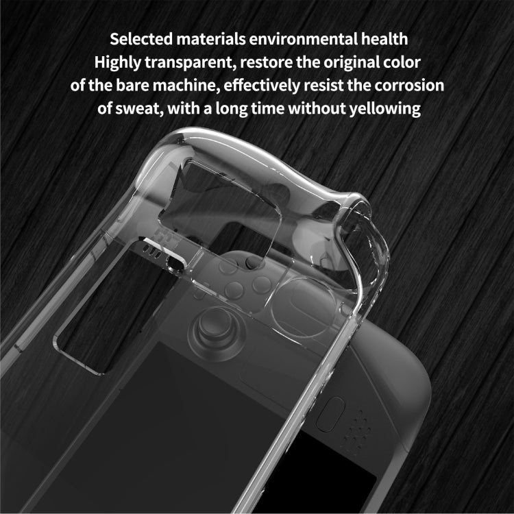 PGTECH Split Crystal Hard Shell Case for Steam Deck Game Console, Crystal Hard Shell Case - ORIWHIZSteam Deck AccessoriesSteam Deck Accessories Cover CaseToys & Hobbies