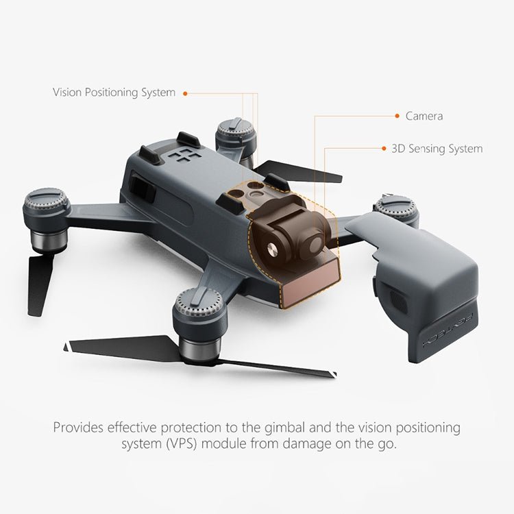 PGYTECH Gimbal Camera Lens Shade Hood Protective Cover for DJI Spark - ORIWHIZDJI & Insta360 AccessoriesDJI Mount & HolderOther DJI Accessories