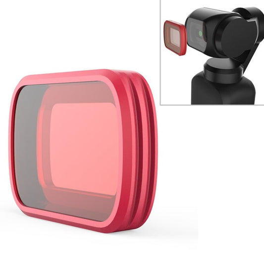 Filtro de snorkel rojo claro PGYTECH P-18C-016, filtro de lente de color para buceo profesional para DJI Osmo Pocket, P-18C-016 - ORIWHIZ. Accesorios para DJI e Insta360. Accesorios para lentes. Accesorios para Osmo Pocket.