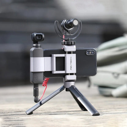 PGYTECH P - 18C - 029 Aluminum Alloy Mobile Phone Fixing Bracket+ for DJI OSMO Pocket, P - 18C - 029 - ORIWHIZCombo KitsDJI & Insta360 AccessoriesOsmo Pocket Accessories