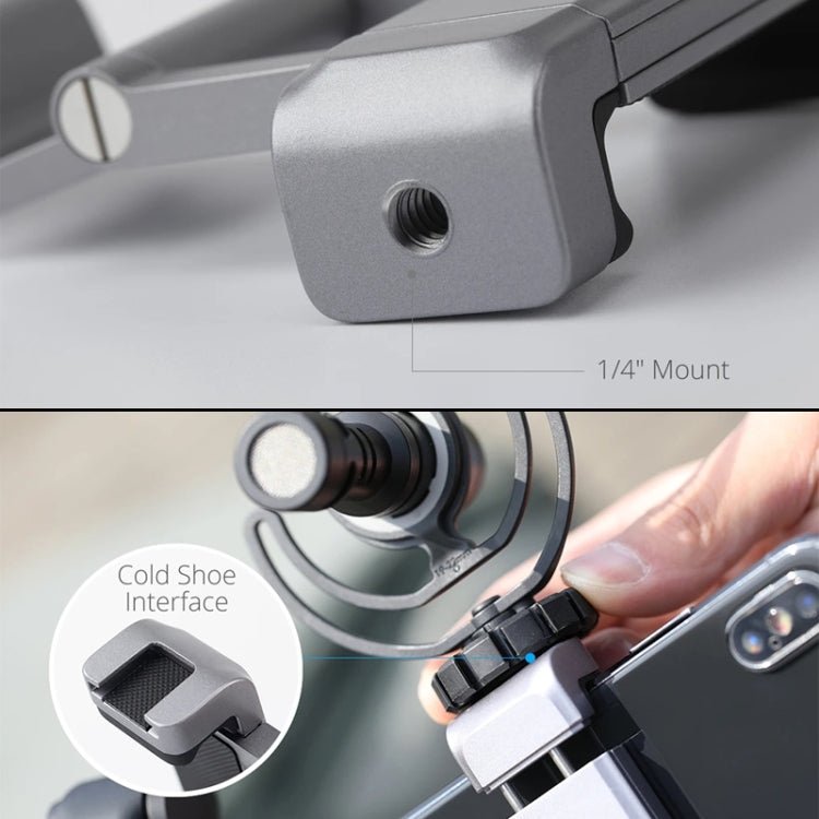 PGYTECH P - 18C - 029 Aluminum Alloy Mobile Phone Fixing Bracket+ for DJI OSMO Pocket, P - 18C - 029 - ORIWHIZCombo KitsDJI & Insta360 AccessoriesOsmo Pocket Accessories