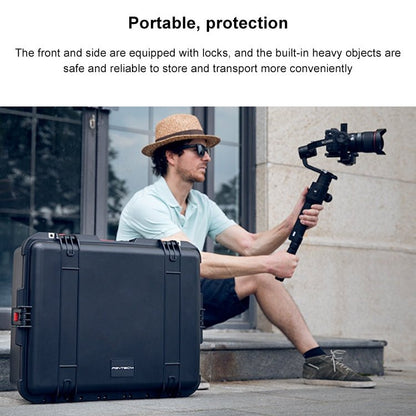 PGYTECH P - RH - 001 Shockproof Waterproof Explosion - proof Hard Box Carrying Case for DJI Ronin - S, Size: 63.4x50.3cm, P - RH - 001 For DJI Ronin - S - ORIWHIZDJI & Insta360 AccessoriesDJI Ronin SeriesPGYTECH
